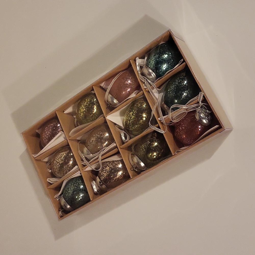 Easter Egg Ornaments Set of 12